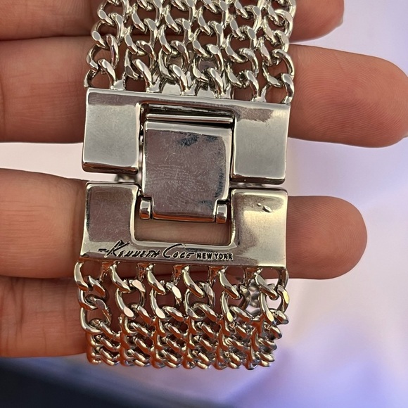 Y2k Kenneth Cole Wide Chain Bracelet - Picture 3 of 3